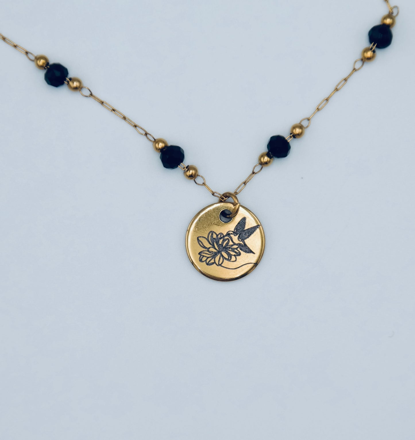 Little hummingbird pendant