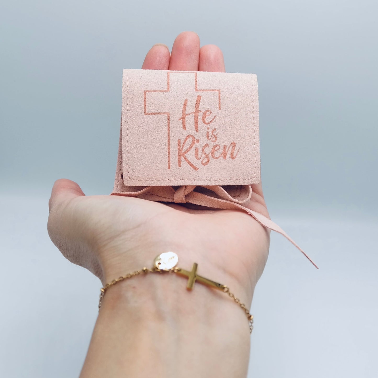 He Is Risen Bracelet - Gold