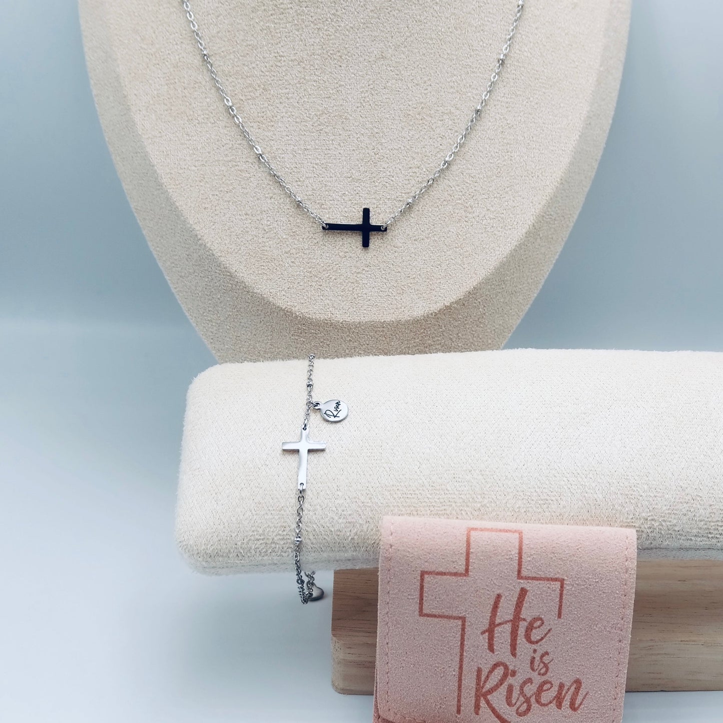 He Is Risen Bracelet - Silver