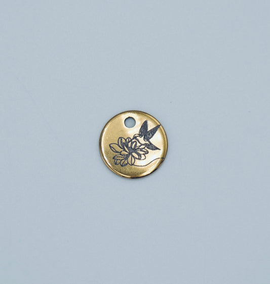 Little hummingbird pendant