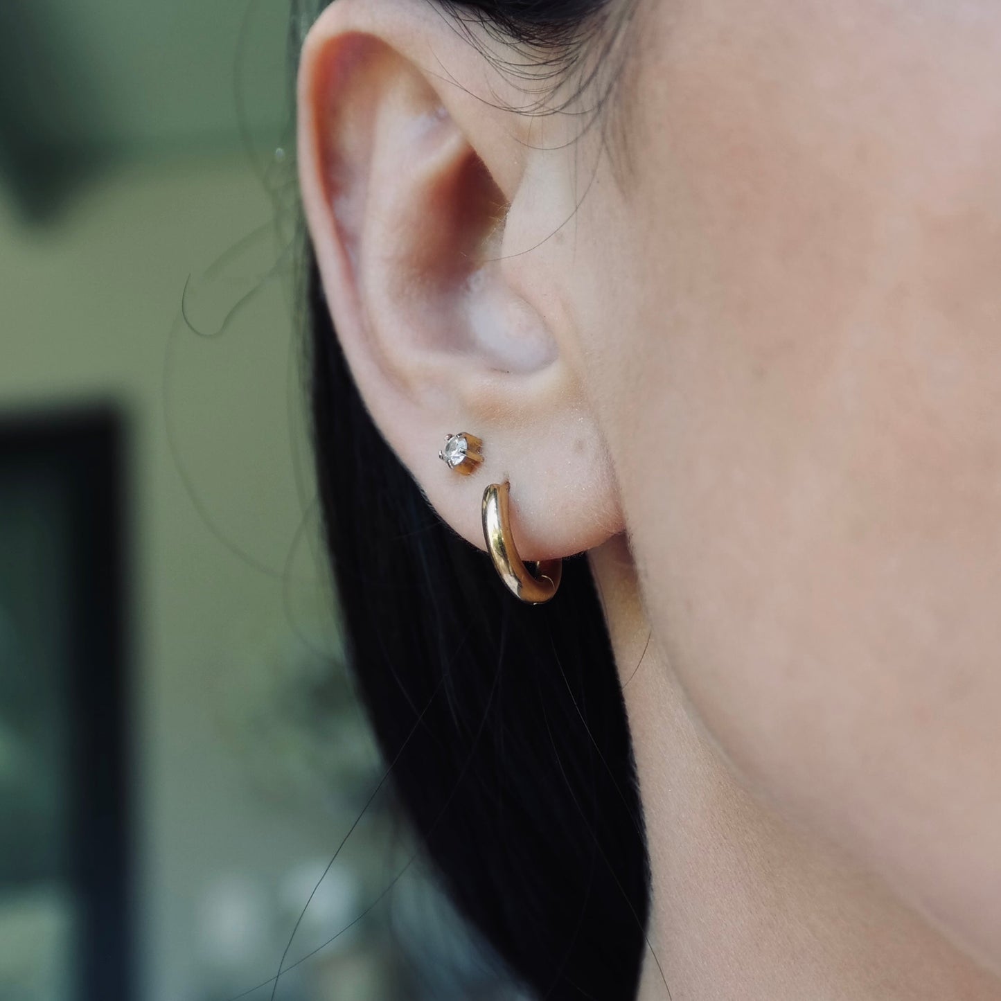 Water resistant Jewellery. Gym Jewellery, Minimalistic Earing