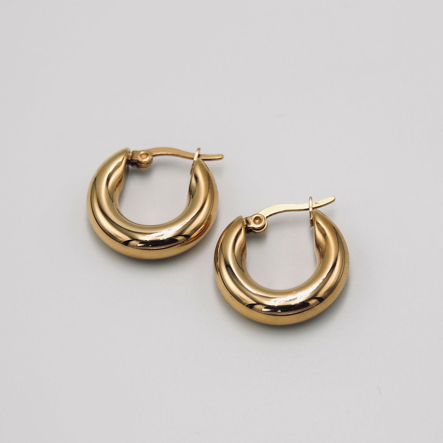 Small Hoops - Water and Tarnish Resistant