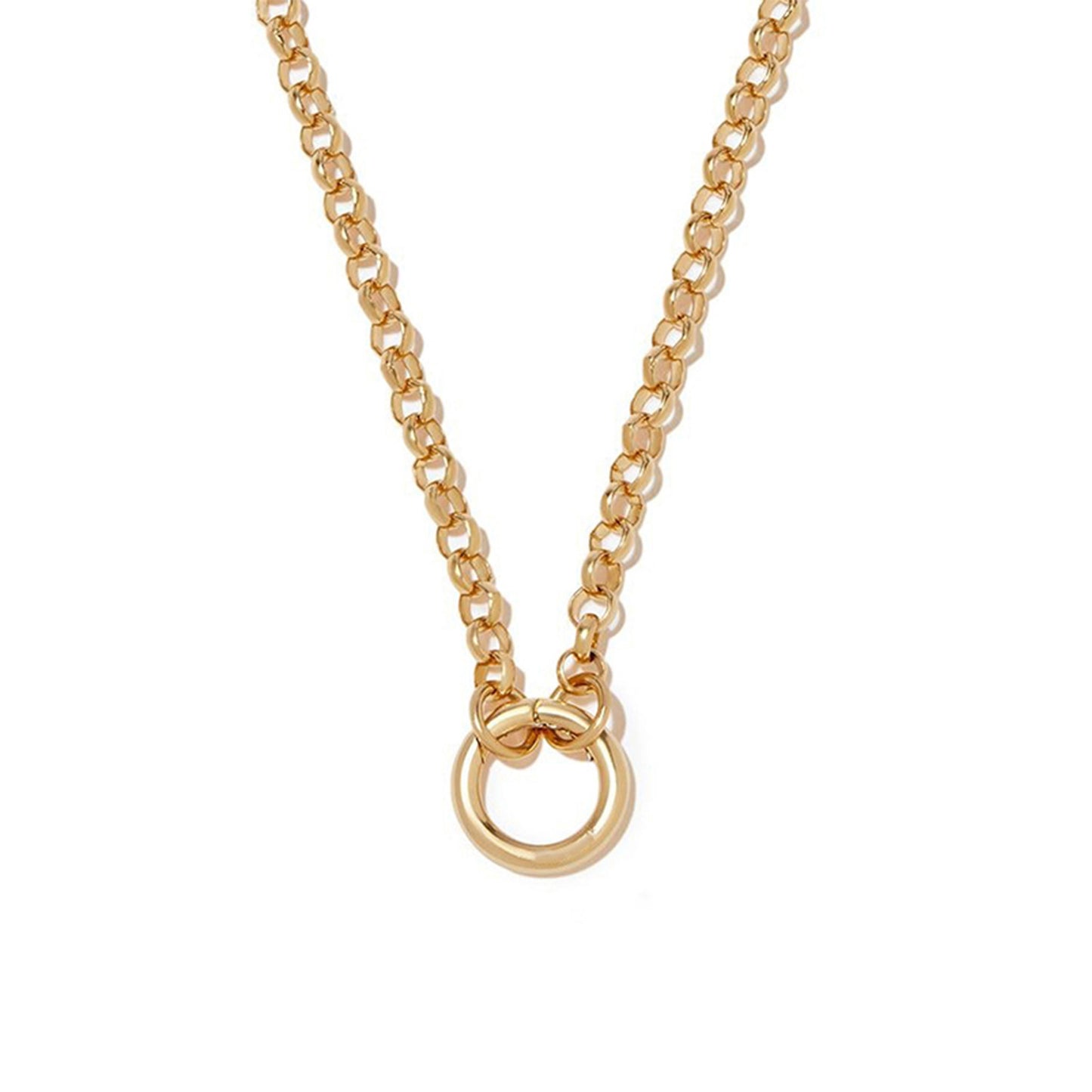 Sterling Silver Gold Plated Necklace