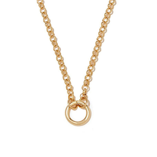 Sterling Silver Gold Plated Necklace