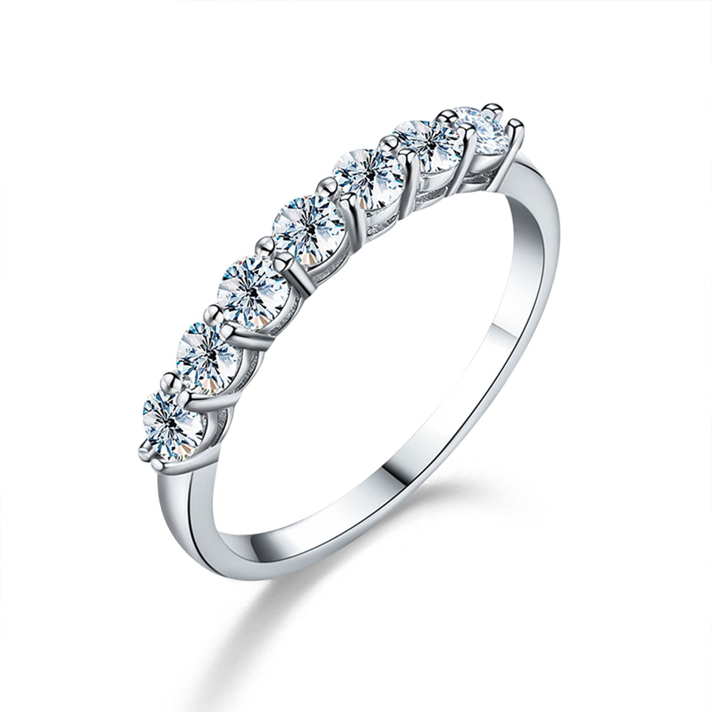 Brilliant Moissanite Ring