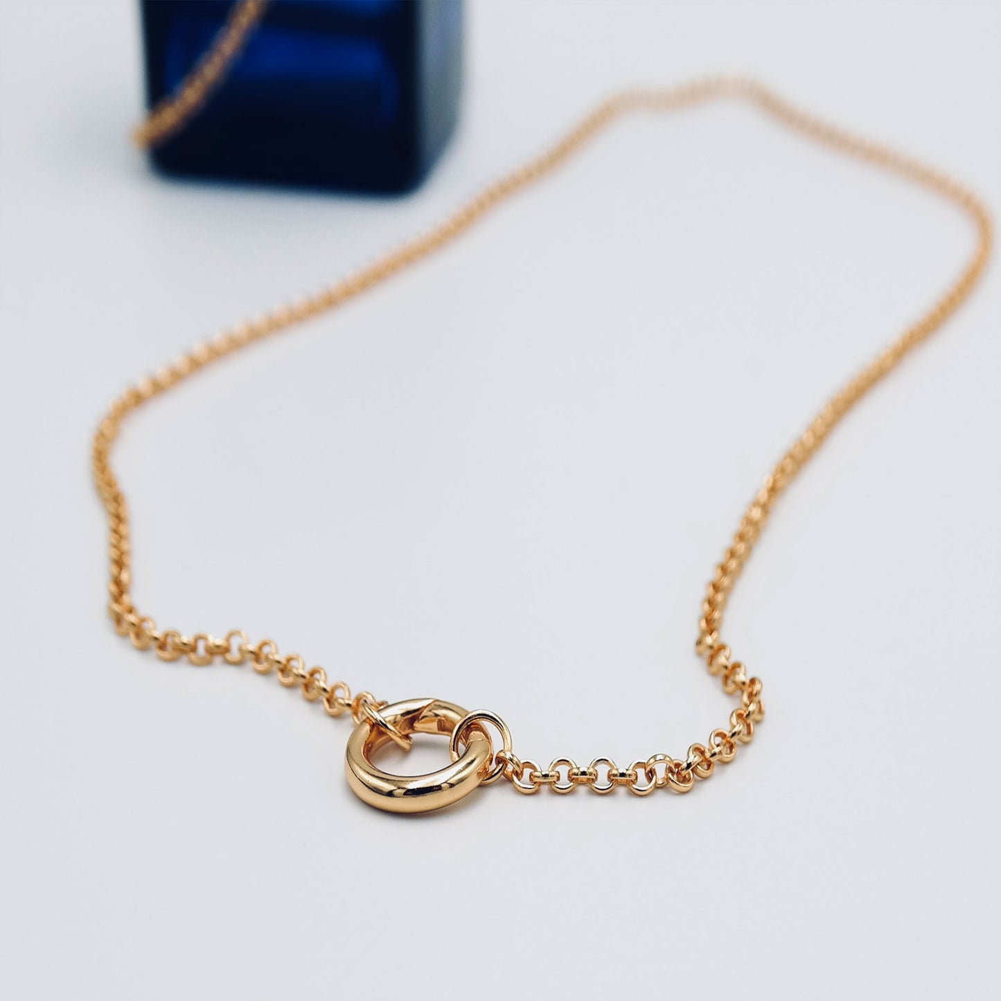 Sterling Silver Gold Plated Necklace