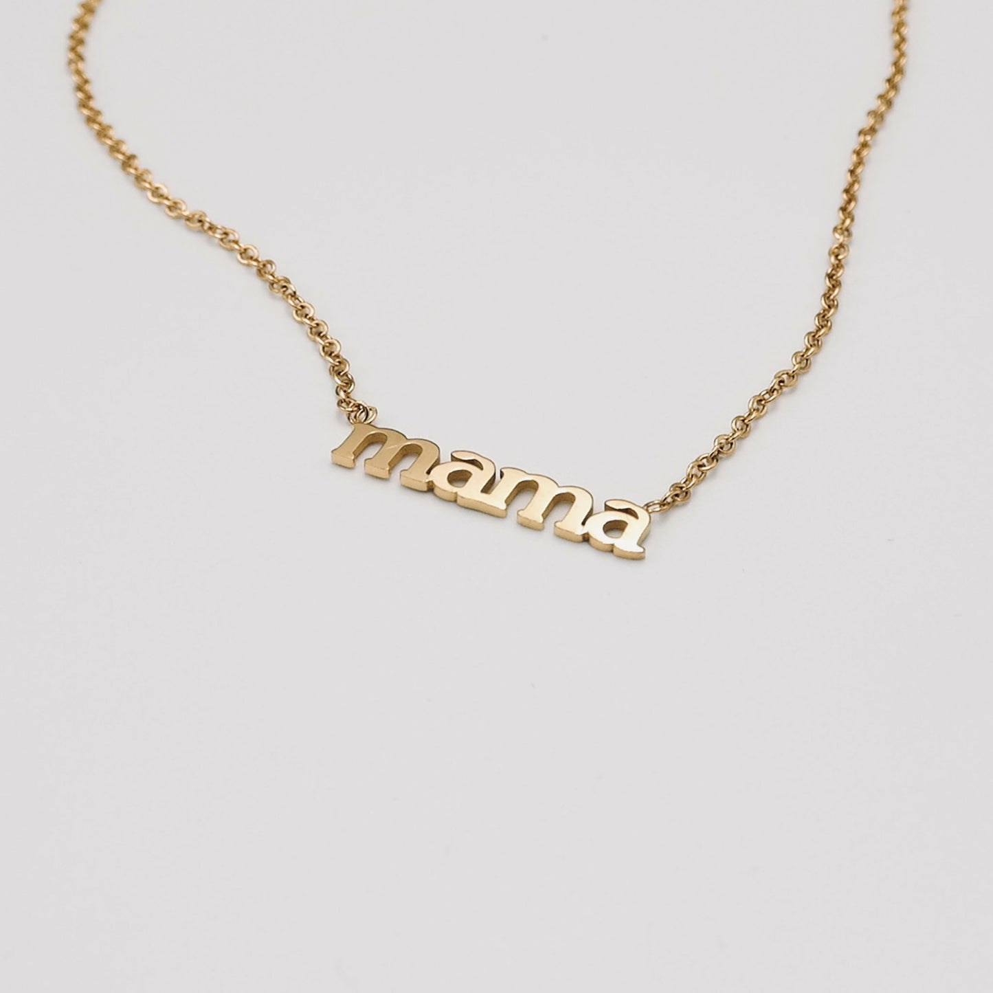 Mama Necklace - Water and Tarnish Resistant