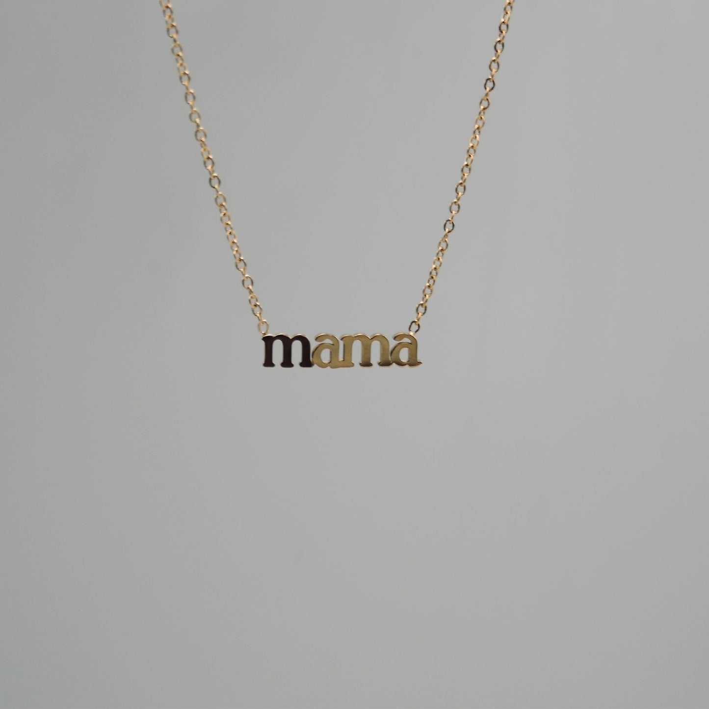 Mama Necklace - Water and Tarnish Resistant